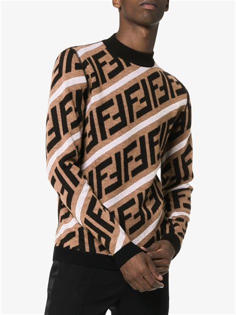 fendi men's jumper|fendi sweater boots.